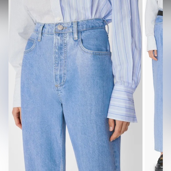 FRAME Le High 'N' Tight Straight Leg Jeans - Picture 3 of 4